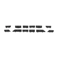 61319313923 Kit de Reparación de la Tapa del Botón de Control de Clima Compatible con BMW Serie 5 F10 F18 F11 Serie 6 F06 F12 F13 Serie 7 2009-2012
