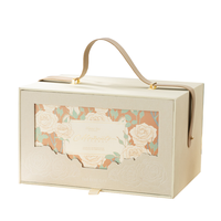 High End Custom Leder griff Prägung Goldfolie gedruckt Logo Geschenk paket Luxus Schublade Geschenk box für Kosmetik Parfüm