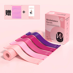 Set di 5 Fasce Elastiche di Resistenza, Mini Bande Elastiche per Esercizi di Fitness, Yoga, Sport e Allenamento a Casa - Product Image 4