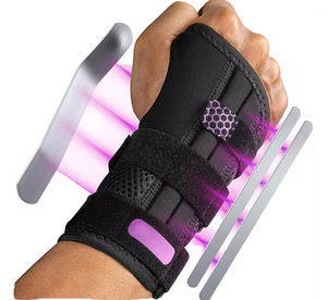 Tutore da Polso Traspirante in Neoprene per Sollievo dal Dolore del <span class=keywords><strong>Tunnel</strong></span> Carpale e Supporto per il Sonno - Product Image 1