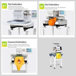 Machine à broder informatisée à 1 tête haute vitesse, nouvelle machine à broder industrielle pour usage domestique - Product Image 4