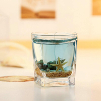 Creative Marine Style Design Duft kerzen Ocean Sea Shell Duft kerzen im Glas
