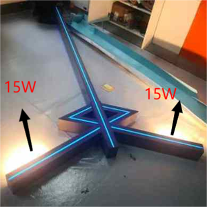 高韧性铝型材灯杆灯，带定制发光二极管灯颜色 - Product Image 3