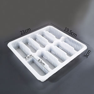 ภาชนะใส่อาหารแช่แข็งแบบใช้แล้วทิ้ง10ช่องสำหรับห่อซูชิขนมอบแบบโฮมเมดราคาถูก - Product Image 2