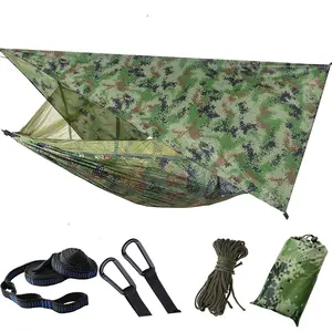 새로운 해먹 우산 방수 타포린 휴대용 대형 공간 천막 비 증거 방수 야외 캠핑 천막 비치 천막