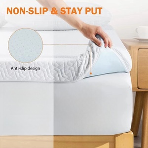 LUXE khách sạn hiện đại cấp hypo-gây dị ứng bộ nhớ bọt Nệm Vua kích thước với vải dệt kim bìa cho trường học bệnh viện phòng ngủ - Product Image 5