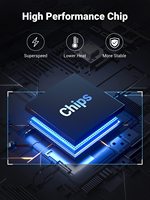 UGREEN CR108 SATA ke USB 3.0 kabel adaptor, 3.5 2.5 inci SSD HDD SATA Hard Drive Disk konverter mendukung UASP dengan port pengisian daya
