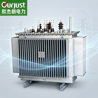 Transformateur de distribution immergé dans l'huile, monté sur socle, 250 kVA, transformateur de puissance immergé dans l'huile
