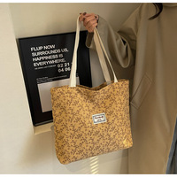 Sac fourre-tout pour lycéennes, nouveau style, sac à bandoulière personnalisé, sac pour mamans, sac en toile inspiré d'Instagram, fermeture éclair, frais et tendance
