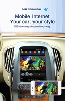 9.7 inç dikey dokunmatik ekran android araba radyo gps için Buick Lacrosse GM Alpheon 2009 2010 2011 2012 stereo Video DVD OYNATICI