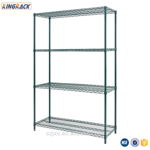 Industrial-Grade <span class=keywords><strong>4</strong></span>-Tier ajustável Stainless Steel <span class=keywords><strong>Display</strong></span> <span class=keywords><strong>Rack</strong></span> com moldura reforçada para armazenamento de varejo/garagem - Product Image 3