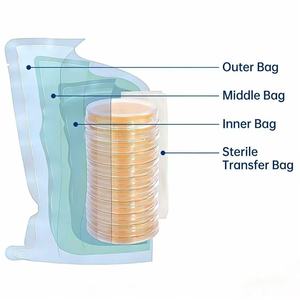 Plaque de contact stérile Duanfeng TSA 55 mm |   Boîte de Petri à Agar de Soja <span class=keywords><strong>Tryptique</strong></span> pour Tests de Microbiologie Générale, Fournitures, 10 par paquet, OEM - Product Image 3