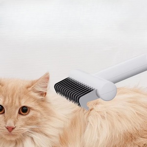 Juicepet-Peine <span class=keywords><strong>de</strong></span> plástico suave para mascotas, cepillo para perros y gatos, peine <span class=keywords><strong>de</strong></span> pelo con cuchillo para anudar para Pelo Largo - Product Image 1