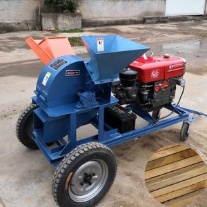 Máquina <span class=keywords><strong>Trituradora</strong></span> <span class=keywords><strong>de</strong></span> Madera <span class=keywords><strong>de</strong></span> 18 HP con Motor Diésel para Maquinaria Forestal, Bambú, Aserrín, Desechos y <span class=keywords><strong>Ramas</strong></span> <span class=keywords><strong>de</strong></span> Jardín - Product Image 1