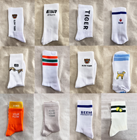 Cmax personnalisé coton polyester décontracté coupe basse cheville solide blanc noir tricoté chaussettes coloré rayure lettre équipage chaussettes de sport