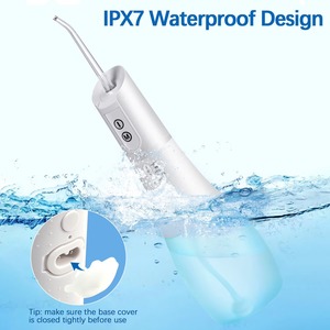 <span class=keywords><strong>Meilleur</strong></span> irrigateur buccal sans fil portable, nettoyeur dentaire rechargeable 300 ml 120 PSI IPX7 - Product Image 6