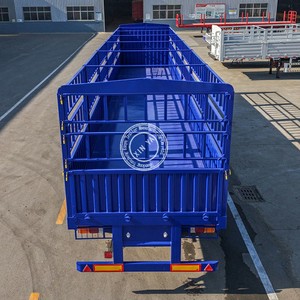 Oferta Caliente: Semirremolque Yongchao de 4 Ejes con <span class=keywords><strong>Jaula</strong></span> de Acero, Nuevo, Tipo Almacén, con Valla de Palisadas, Origen Shandong - Product Image 5