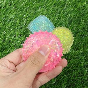 TPR Material Spiky Shape Squeeze Ball with Slow Rebound for Children's <b>Hand</b> Relaxation and Tension Release Fidget Toy - Product Image 3