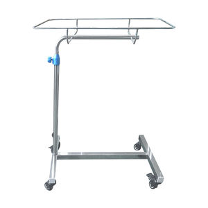 รถเข็นแพทย์ YFQ021 YONGFA ทำจากสแตนเลส ใช้ในห้องผ่าตัด ได้รับการรับรองมาตรฐาน ISO พร้อมล้อเลื่อน 4 ล้อ สำหรับวางอุปกรณ์ผ่าตัด - Product Image 2