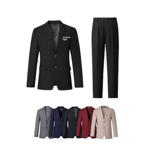 Promotion : Costume d'affaires personnalisé à prix imbattable pour hommes et femmes, 2 pièces, taille européenne, idéal pour le bureau et les entreprises - Product Image 4