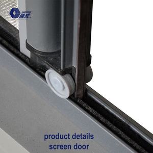<span class=keywords><strong>Puerta</strong></span> <span class=keywords><strong>corredera</strong></span> de marco de aluminio de diseño moderno con pantalla de malla impermeable <span class=keywords><strong>mosquitera</strong></span> plisada Ventana de pantalla retráctil - Product Image 4