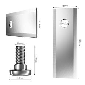 Lames de tondeuse robot 44,5x16x0,9 mm compatibles avec la tondeuse robot Stiga - Product Image 1