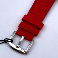 SPARKTIME Ultra Thin Tonneau Case Correa de nailon Movimiento hueco transparente Reloj de moda deportivo de cuarzo de aleación para hombre