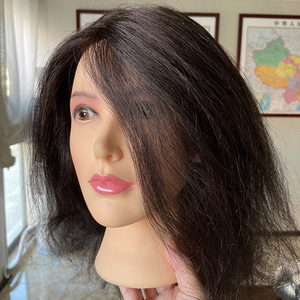 <span class=keywords><strong>Tête</strong></span> de Mannequin d'Entraînement MCY en Gros, 100% Cheveux Humains Vierge Naturels Réels, <span class=keywords><strong>Tête</strong></span> de Mannequin Flora pour l'Entraînement en Cosmétologie - Product Image 3