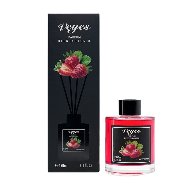 Most Popular 150ml Diffuser Hotels Home Fragrance Reed Diffuser Sticks Refreshing Flavor Liquid Aromatherapy