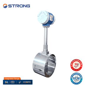 小型口径クランプオン式ステンレス鋼高精度渦流量計（ガス/空気/水用、プール向け、OEM対応、1年間保証） - Product Image 2