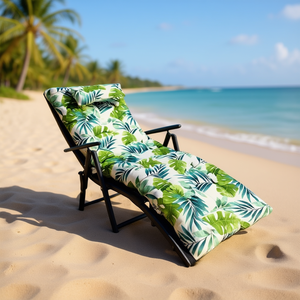 Tappetino da Spiaggia TUMBONA 55*174CM-9 Imbottito in Cotone con Cuscini e Poggiatesta per un Comodo Relax all'Aperto - Product Image 2