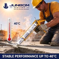 JUNBOM 9502 Mastic silicone neutre pour bâtiment, application facile au pistolet, pour joints de décoration intérieure, fournisseur d'usine, fabricant