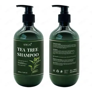 宁芝有机薄荷茶树专用洗发水和护发素适用于所有头发类型