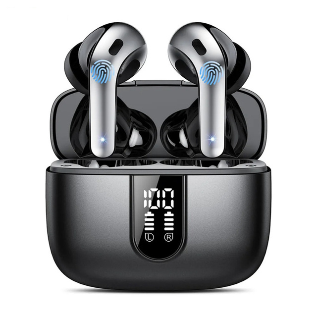 X87 In-Ear TWS Earbuds Wireless BT 5.3 Headphones with LED Digital Display HiFi Stereo Earphones Long-lasting Headsets