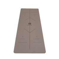 Tapete de Yoga Antideslizante de PU Ecológico de 5 mm con Logotipo Personalizado, Caucho Natural al por Mayor YIERQIANG Pilates 1830x680 mm Color Personalizado