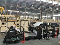 Machine de laminage par application de colle thermofusible pour étiquettes autocollantes, machine d'application de colle thermofusible pour étiquettes de marque en papier