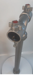Tubo de salida doble de aleación de aluminio para hidrante contra incendios BS, tubo de agua de doble/única salida de aluminio británico para hidrante contra incendios - Product Image 3