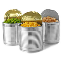 Boîte en métal vide pour aliments, boissons, bière, poudre, café, thé, bonbons et autres produits – Emballage durable et réutilisable avec impression numérique