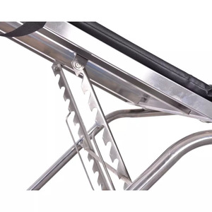 เตียงตรวจพร้อมที่นอน เตียงตรวจโรคแบบพกพาพร้อมที่วางเท้า - Product Image 3