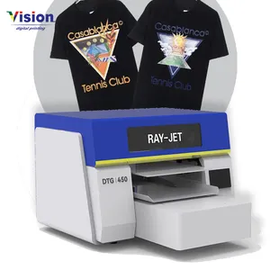 Chinese Supplier Professional commercial custom graphic men shirts imprimante dtg printer t-shirt printing machine