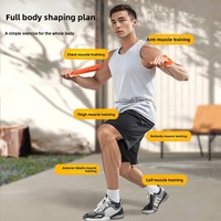 Bandas de Resistencia de Látex Premium, Bandas Elásticas Gruesas de Alta Elasticidad para Yoga, Fitness, Entrenamiento de Espalda y Dominadas para Hombres y Mujeres