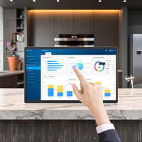Smart Control 24 pouces écran tactile moniteur Android tablette murale pour système d'affichage de cuisine KDS