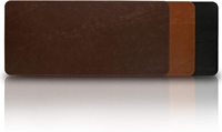 Tapis de souris en cuir étendu Top Grain tapis de souris de jeu multi-taille tapis de protection tapis de souris de bureau en cuir Pu bureau