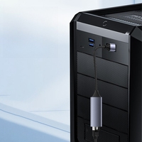 Adaptador Ethernet sin controlador de amplia compatibilidad USB 3,0 a adaptador de red LAN de 100/1000 Gbps