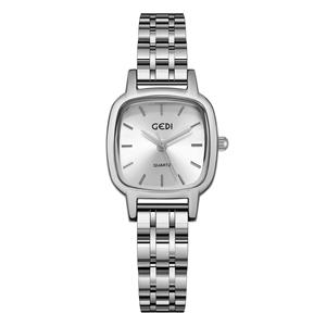 Reloj de cuarzo con correa de acero ligero de lujo para mujer Reloj resistente al agua - Product Image 1