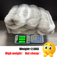 2026 luxueux Super doux Double couche uni teint fausse fourrure de lapin moderne toutes saisons lit couverture maison literie en Polyester