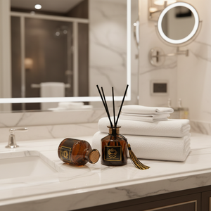 Long Lasting Lavender Scent <strong>Reed</strong> <strong>Diffuser</strong> Air Freshener <strong>for</strong> Hotel &amp; Home Use BPA Free Alcohol Free Glass Oil <strong>Diffuser</strong> - Product Image 2