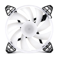 Ventilateur de boîtier PC coloré au design le plus récent, ventilateur LED RGB 120 mm, refroidisseur liquide, ventilateur de refroidissement du processeur du boîtier PC