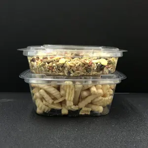 Großhandel PET kunststoff einweg tiefkühlfach/Snack box/mahlzeit container