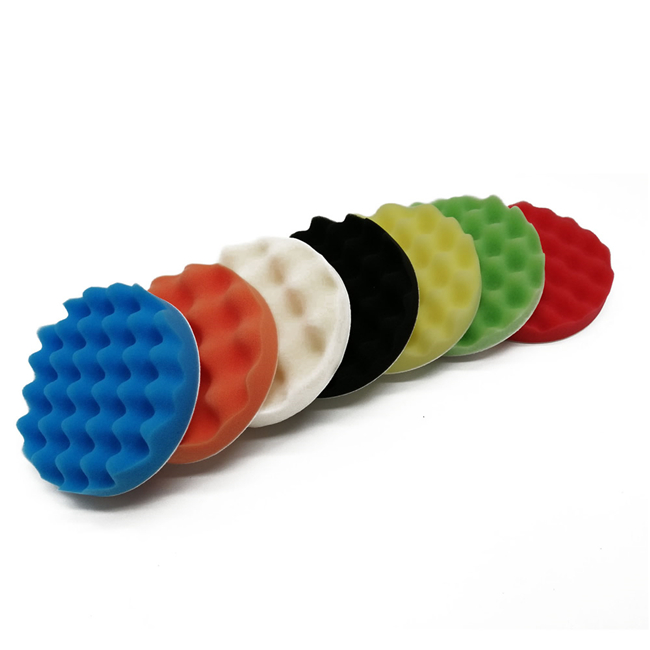 7 дюймов Китай Полировки Автомобиля Губка Полировка пены воск Pad